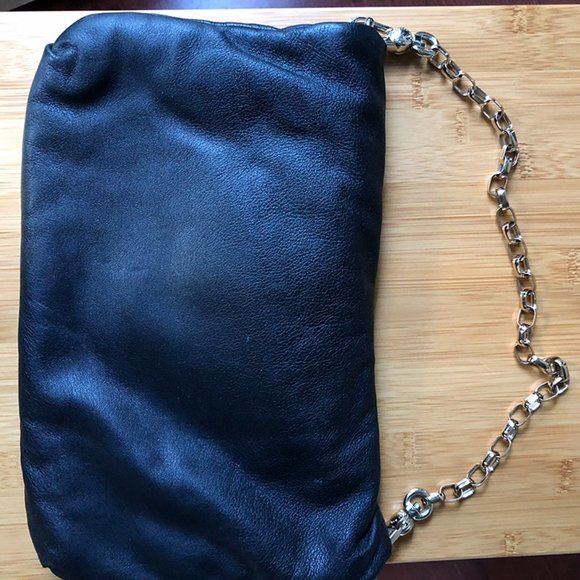 Marc By Marc Jacobs Black Mini Bag with Silver Chain - Picture 6 of 6